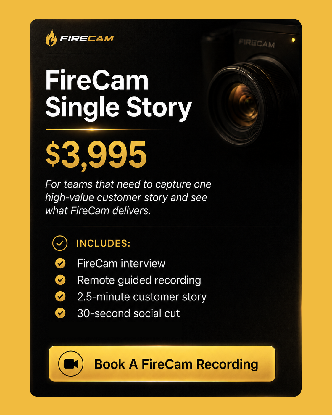 FireCam 1X